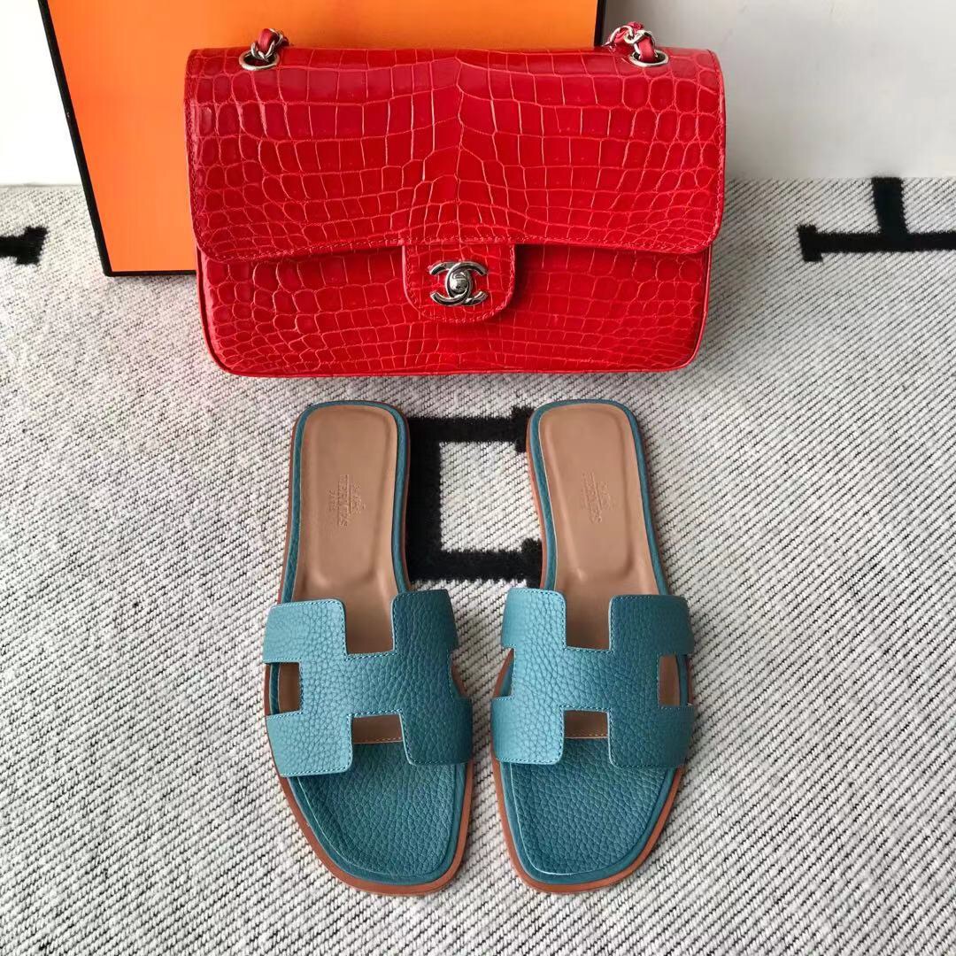 에르메스 올수공 오란 슬리퍼 샌들 토고 13